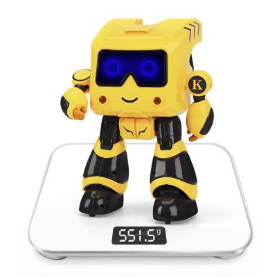 China Battery Operated Robot Toy Education Electric Toys Popular Toy Intelligent Money Storage Radio Control Dancing Singing For Children for sale