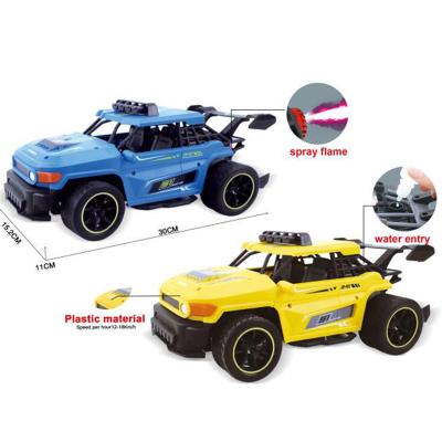 China 1:12 Big Size RC Car Model RC Car Remote Control Car With Rechargeable Battery 2.4Ghz High Speed ​​With Light Jet Flame Car Toy For Kids for sale