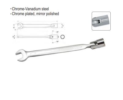 China Durable Open End Swivel Head Socket Wrench Serial Number: B2001 - B2012 for sale