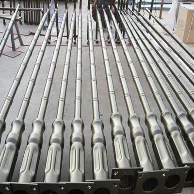 China Factory direct supply outdoor hot dip galvanized lamp post metal road lighting steel poles with quality guarantee for sale