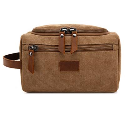 China Vintage Hot Sale Colorful Amazon Wash Bag Men Cheap Colorful Canvas Women Travel Cosmetic Bag For Outdoor for sale