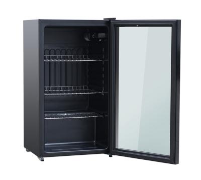 China Good Quality Hotel Hot Selling Refrigerator Display For Sale Small Refrigeration Beverage Cooler for sale