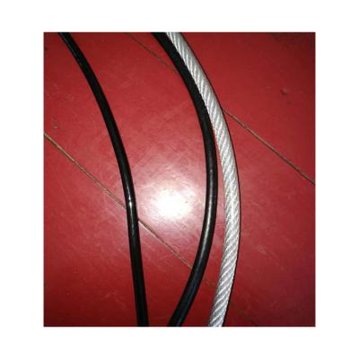 China Construction Netting 1.0mm-12mm Professional Nylon Coated Stainless Steel Wire Rope With Copper Coating for sale