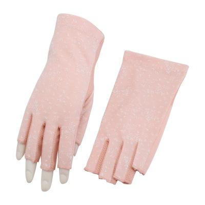 China Summer Fingerless Sunblock Sun Protection Women Outdoor UV Skid Non Cotton UV Protection Workout Recycling Riding Gloves for sale