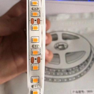 China White theme park 24V 2835 60LED/M 8MM IP33 6500K 10mm cut led strip light for sale