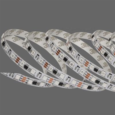 China Bare Board IP20 10MM Width A/C220 Theme Park COB 2 Yellow Line 20W SMD 5050 Strip Light Led Strip for sale