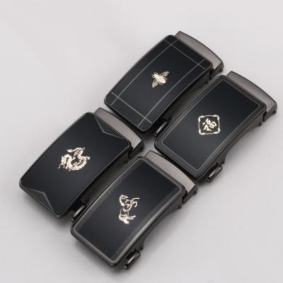 China New Fashion Design Types Of Buckles Women Custom Engraved Military Belt Buckle for sale