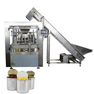 China Full Automatic Food Seal Packing Cereal Filling Machine Canned Beans Production Line for sale