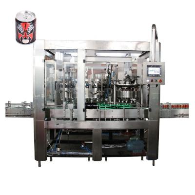 China Automatic food tinplate metal plastic aluminum can filler canned hot pot oil filling machine for sale