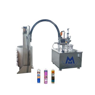 China High Precision Filling Silicone Sealant Filling Machine Grease Cartridge Tube Silicone Sealant Filler Level Semi Automatic Silicone Sealant Filler High Viscosity Machine for sale