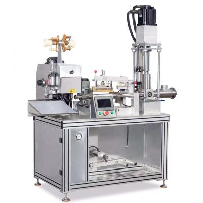 China Automatic Sausage Packaging Sealing High Viscosity Products Silicone Adhesive Filling Machine for sale