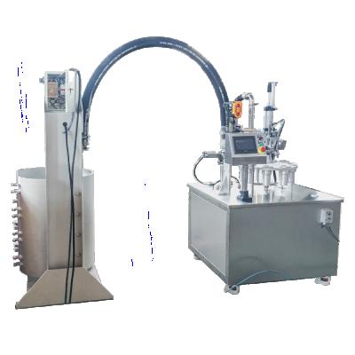 China Semi Automatic Packaging Sealant Butyl Silicone Products Fluidity Adhesive Filler Machine for sale