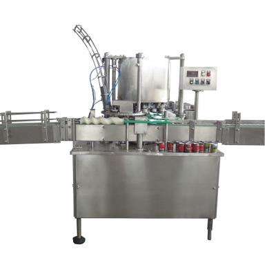 China Full Automatic Small Food Tin Jar Plastic Aluminum Bottle Sealer Food Canning Machine Canning Sealing Equipment for sale