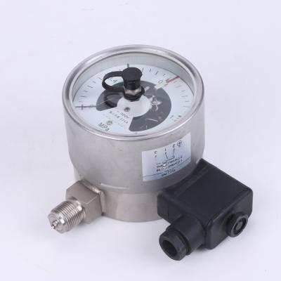 China HH003 Stainless Steel Electrical Contact Pressure Gauge for sale