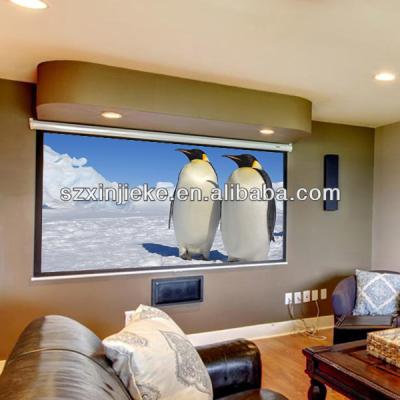 China Smooth manual 150 inch projector screen for sale