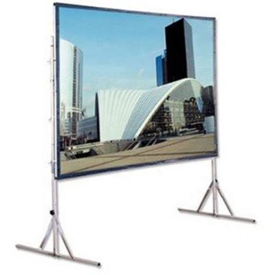 China Portable And Easy Quickly Install White Matt Fabric Projection Screen For Sale Fold Projector Screen Cheap Prices for sale