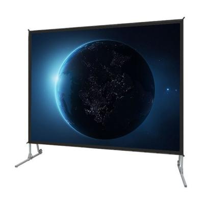 China Frame 350 Inch Large Outdoor 2m x 2m 300cm Wide Factory Supplier Projector Screen Backdrop 3m x 3m for sale