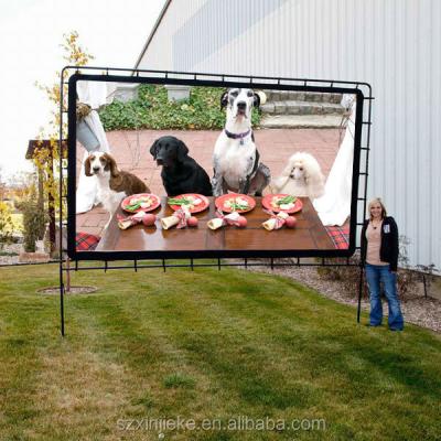 China High Quality Foldable Easy Outside Rear Matte White Projection Screen for sale