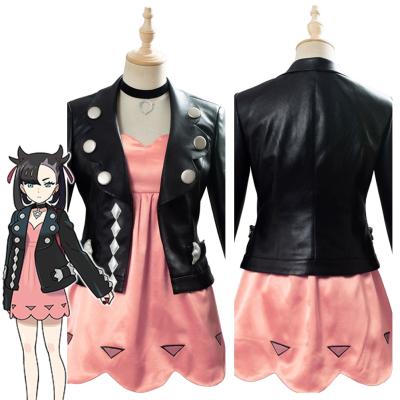 China Pokemon Sword/Shield Marnie Cosplay Costume Women Girls Dress Halloween Costumes Dropshipping for sale