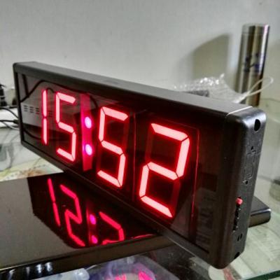 China Takagism 27*8.6cm Escape Room Countdown Clock Game CREATIVE Count Down Timer Wall Clocks Without Shell for sale