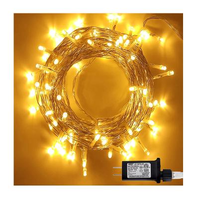 China Garden 8 Modes 33ft 100 LED String Lights For Bedroom Wedding Party Patio Indoor Outdoor Christmas Tree for sale