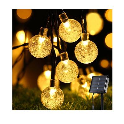 China Led 50 LED 8 Mode 7M/24Ft Holiday Light Waterproof Solar Outdoor Solar Garden Decoration Fairy Lights Indoor Outdoor Solar String Lights for sale