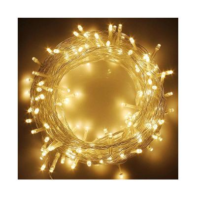 China Outdoor Led Christmas Light 10m 100 Holiday String Lights For Christmas Xmas Wedding Party Decorations Warm Blue White Multicolor White for sale