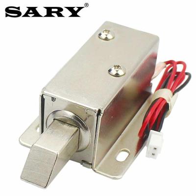 China DC12V DC12V Mini Small Electronic Lock Electric Control Mortise Lock for sale