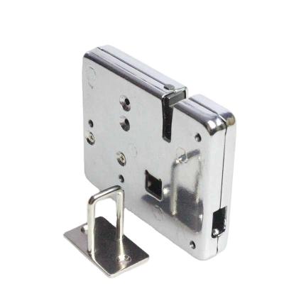 China DC 12v 1.5A Solenoid Electromagnetic Smart Locker Rotary Door Lock For Parcel Shipping Cabinet Door XG-08 for sale