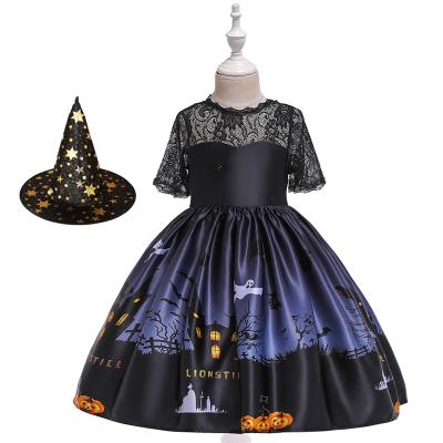 China Halloween Party Cosplay Performance Halloween Witches Costumes Cosplay Pumpkin Skull Halloween Costumes Party For Kids for sale