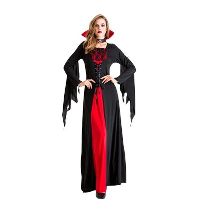 China Evil Demon Fancy Cosplay Costume Halloween Costumes Vampire Demon Devil Adult Women Costume Dresses For Dressing Up Witch Costumes for sale