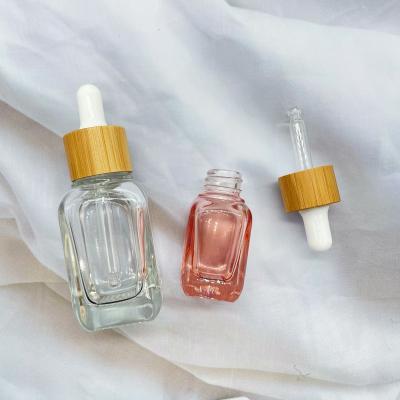 China 10ml 30ml Essential Oil Cosmetic Glass Decorative Dropper Bottle For Skin Care for sale