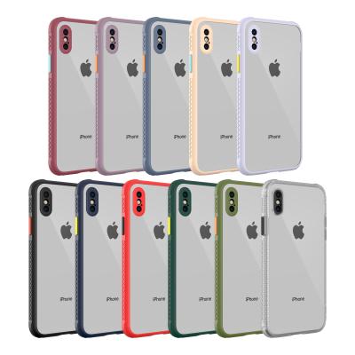 China New Luxury Cell Phone Protector Cover Acrylic Tpu Phone Case For Iphone X/xs Case for sale