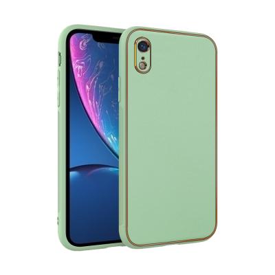 China Colorful Matte Soft Silicone TPU Protector Cover Phone Case For iPhone XR Case for sale