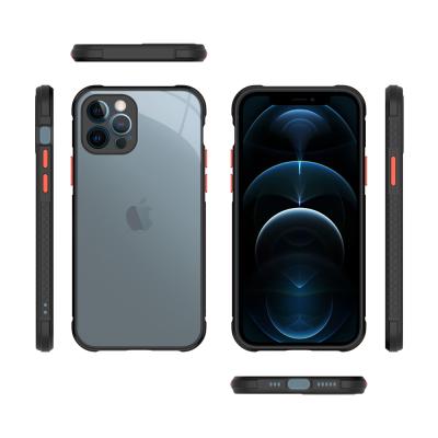 China Shockproof For iPhone 12 Pro TPU Acrylic Cell Phone Case for sale