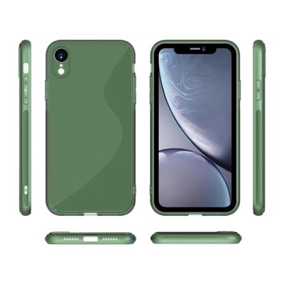 China Multicolor Transparent Protector Cover Hot Selling TPU Mobile Phone Case For iPhone XR for sale