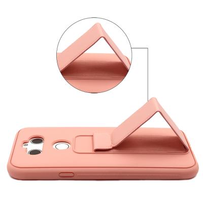 China TPU+PC+pu Leather Cell Phone Case Shock Cover Mobile Phone Stand Holder Protective Case For LG Stylo 6/K51/K31 for sale