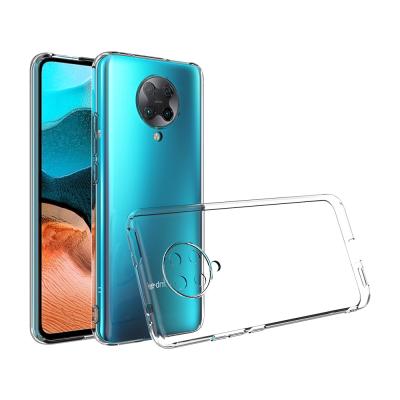 China High Quality 2mm Shockproof For Xiaomi Redmi K30 Pro Case Transparent Silicone TPU Phone Case for sale