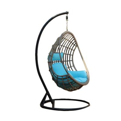 China 2022 Innovative Products Modern Outdoor Camping Hammock Swing Chair Rattan Double Egg Hanging Chair for sale