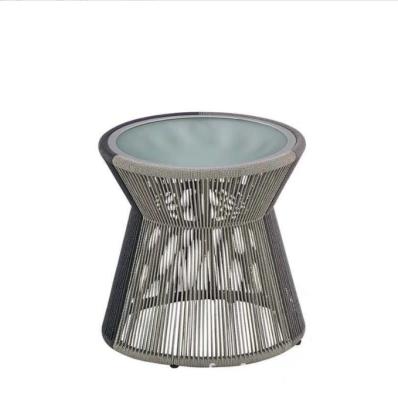 China Modern patio furniture coffee table set outdoor rattan table outdoor rattan table for sale