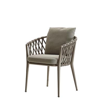 China Low price modern high quality aluminum garden chair Textilener garden chair teslin garden chair for sale