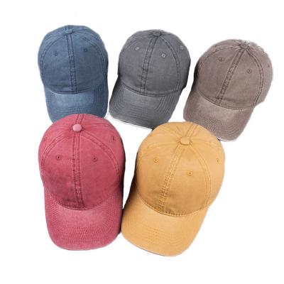 China JOINT wholesale custom bleached plain dad hats mask unstructured washed out gorras trucker baseball caps golf for men for sale