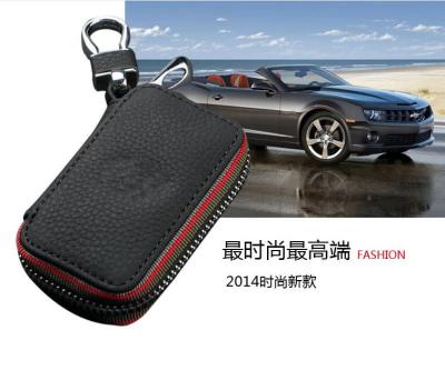 China Luxurious Auto Key Car Key Cover Wallet , Clemence Car Key Cover Case With Gift Package for sale