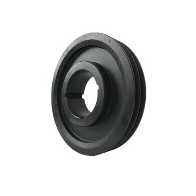 China Building Material Stores Easy To Install Metal Belt Pulley Wear Resistance Durable Cast Iron V High Belt Pulley for sale