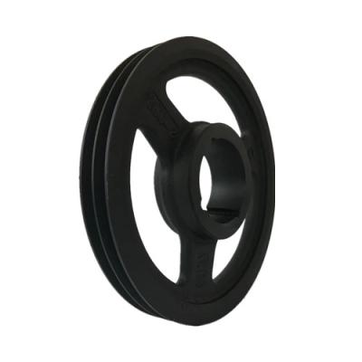 China Anti-rust And Anti-corrosion Hardness Cast Iron 280mm High Production Safety Double V Belt Pulley for sale