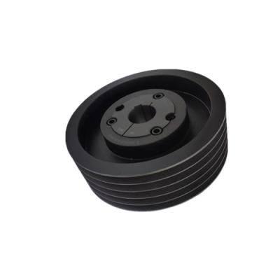 China High Hardness European Standard SPC-5-280 V-Belt Drive Pulley Durable 5 Groove Cast Iron Fan Belt Pulley for sale