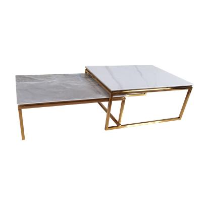 China Luxury apartment coffee table (the other) living room light modern simple Nordic adjustable coffee table small small for sale