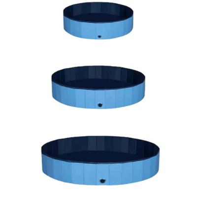 China 2022 Stored Top Selling Eco Friendly Pet Products Fun Interactive Pet Training Pool Foldable For Pet Pool for sale