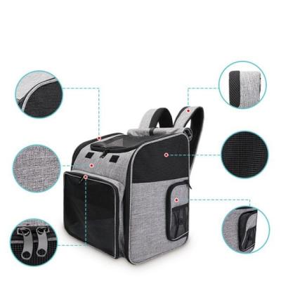 China Hot Selling MIT Amazon Low MOQ Pet Carrier Bag Dog Handbag Stocked Pet Carrier For Textured Pet Backpack for sale