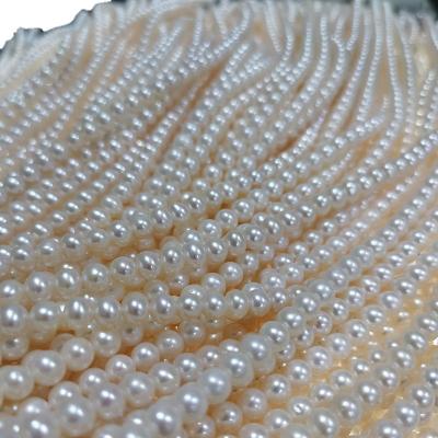 China Jewelry Making 6-7 Mm Jewelry Natural Cultured Pearl Freshwater Pearls For Necklace, Earring And Bracelet for sale